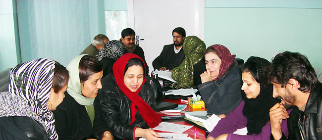 Reproductive Health Research Methods Workshop, Kabul