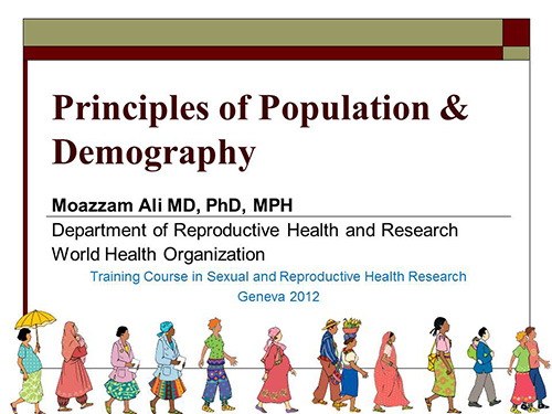 Principles of population and demography - Moazzam Ali