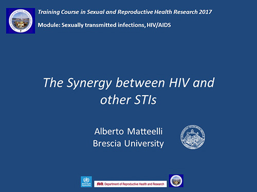 The synergy between HIV and other STIs - Alberto Matteelli
