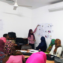 Research Methodology training course, Maharat Medical Training Center, Khartoum, Sudan - Duha Abuobaida