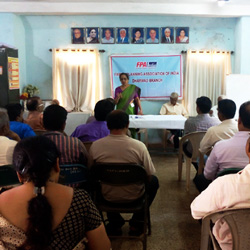 An interactive session at Family Planning Association of India, Dharwad Branch - Rathnamala M. Desai