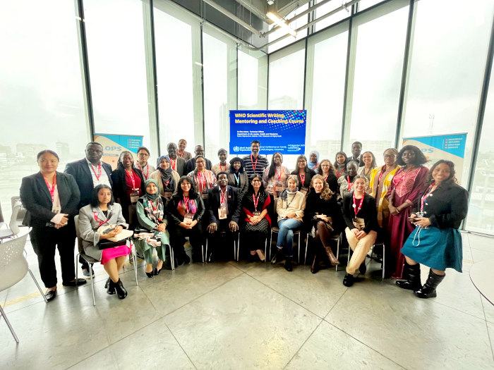 Participants at the WHO Scientific Writing, Mentoring and Coaching Course, ICFP 2025, Bogotá Participants at the WHO Scientific Writing, Mentoring and Coaching Course, ICFP 2025, Bogotá