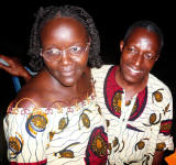 Dr. A. Boukari et son épouse Julienne