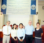 Y.-M.Ebinger, GFMER - Dr. M.Choumanivong, UHS - Dr. D.Xaisomphoo, UHS - Dr. R.Thomson, GFMER - Mrs. M.Coren, UNFPA