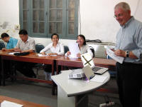 Training Course in Reproductive Health Research - Laos 2009 - Dr. R Thomson, GFMER