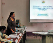 Training Course in Reproductive Health Research - Laos 2009 - Dr. D.Darawong, Lao Women Union