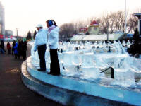 Ice penguin