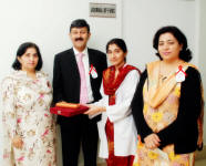 World AIDS Day 2008 Celebrations - Fatima Jinnah Medical College (FJMC) Lahore for Women - Fuad Hameed Rai