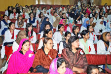 World AIDS Day 2008 Celebrations - Fatima Jinnah Medical College (FJMC) Lahore for Women - Fuad Hameed Rai