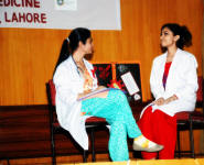 World AIDS Day 2008 Celebrations - Fatima Jinnah Medical College (FJMC) Lahore for Women - Fuad Hameed Rai