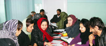 Reproductive health research methodology training at the Ministry of Public Health, Kabul 2008