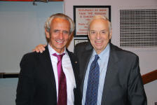 Dr Charles-Henry Rochat and Dr Irwin Merkatz, Chairman, OBGYN Department