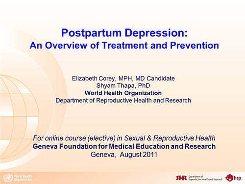 Postpartum Therapy