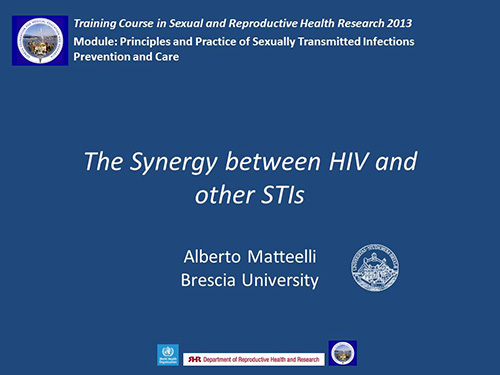 The synergy between HIV and other STIs - Alberto Matteelli