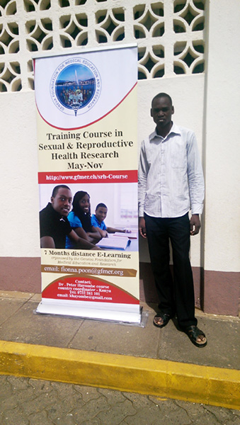 GFMER participation at the 40th Kenya Obstetrical and Gynecological Society Conference, Kisumu 2016 - Peter Otieno Khayombe