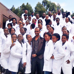 Educational tour at Swaziland Christian University Department of Pharmacy - Alemayehu Lelisa Duga