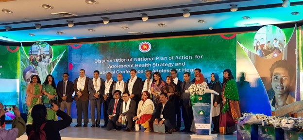 Dissemination event of the National Plan of Action for Adolescent Health Strategy, Dhaka, Bangladesh - Ananya Asad