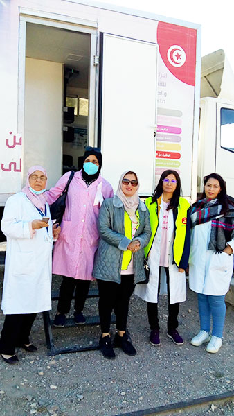 Mobile clinics, Tunis, Tunisia - Anissa Ouahchi