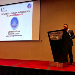 Regional Congress of the Latin American Network of Assisted Reproduction and the Chilean Society of Reproductive Medicine, Santiago, Chile - Carlos Encinas