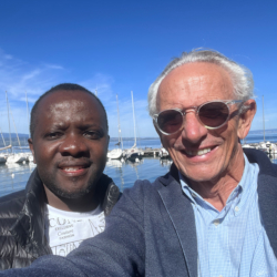 Visite du Dr Guy Kikwaya à Genève - Charles-Henry Rochat