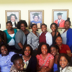 A workshop for midwives, UWI School of Nursing, Mona, Jamaica - Cynthia Pearl Pitter
