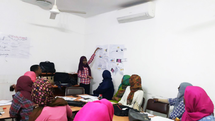 Research Methodology training course, Maharat Medical Training Center, Khartoum, Sudan - Duha Abuobaida