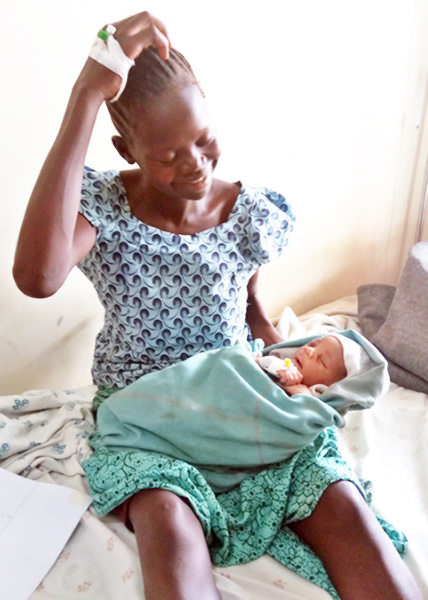 The Maternity Hospital in Maridi, South Sudan - Elestina Yvonne Phuka