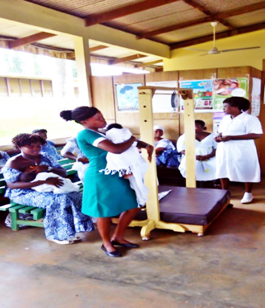 Postnatal assessments in the Reproductive and Child Health Unit of St. Dominic Hospital in Akwatia, Ghana - Elizabeth Martine Ahiamadjie