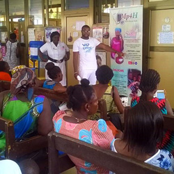 Mobile Phone for Health, Ridge Regional Hospital, Accra, Ghana - Emmanuel Ayire Adongo