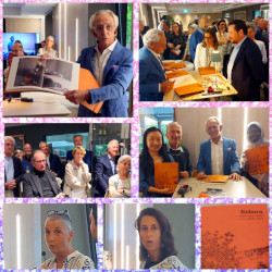 The vernissage of the book Revivre, Geneva, Switzerland - Fionna Poon