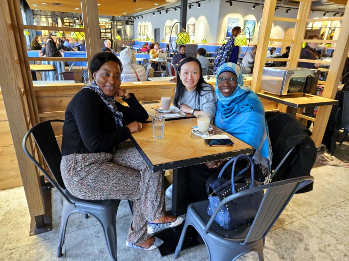Ginette Hounkanrin visiting Geneva - Fionna Poon