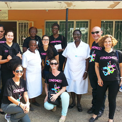 A workshop on female condoms in Lusaka, Zambia - Gabriela Piriz