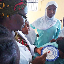 Family planning lecture, School of Midwifery, Abuja, Nigeria - Grace Oyakhire