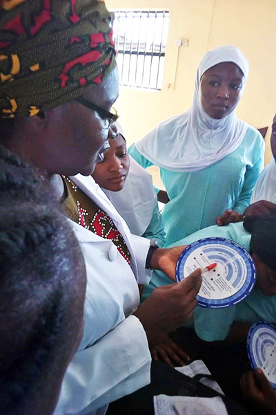 Family planning lecture, School of Midwifery, Abuja, Nigeria - Grace Oyakhire