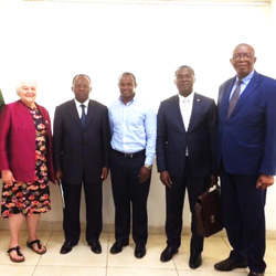Award of the Africa Centre of Excellence (ACE) grant for Post Graduate Medical Training in the University of Buea, Cameroon - Gregory Halle Ekane