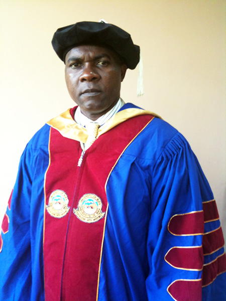 Dr. Gregory Edie Halle-Ekane recently appointed Vice Dean in the Faculty of Health Sciences, University of Buea, Cameroon