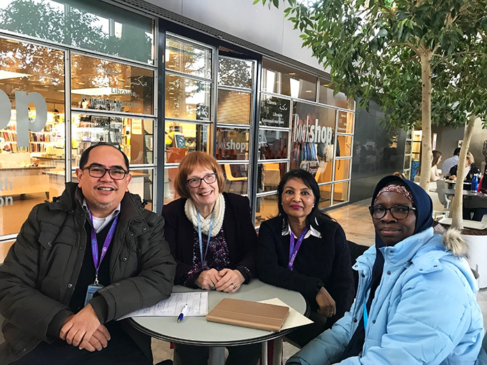 Meeting of GFMER members with Dr Mario Festin, Geneva, Switzerland - Heli Bathija
