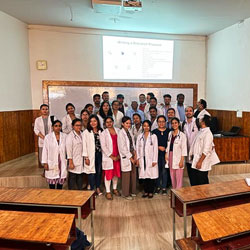 The dissemination of research methodology knowledge and technique, National Medical College, Birgunj, Nepal - Jagat Deep