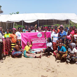 Maternal Health Club Launch, Margibi, Liberia - Jutomue Doetein