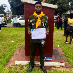 Youth Leadership development program, Monrovia, Liberia - Jutomue Doetein