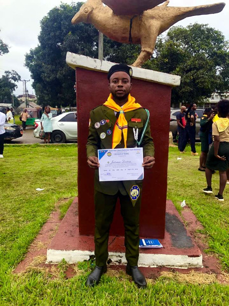 Youth Leadership development program, Monrovia, Liberia - Jutomue Doetein