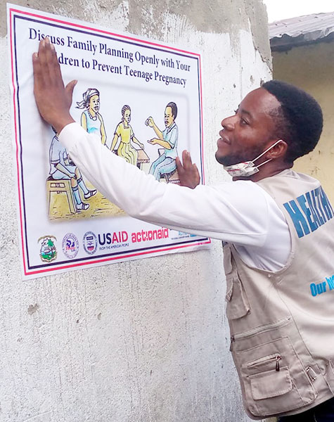 Teenage pregnancy prevention, Paynesville, Liberia - Jutomue Doetein