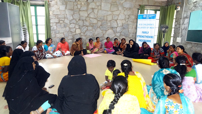 Family strengthening programme of community women, Bangalore, India - Kavya Rangaswamy