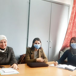 A meeting with youth analysts, Tunis, Tunisia - Khawla Sassi