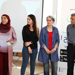 Workshop about promoting the first app mobile (Sexo Santé) for sexual and reproductive health for young people, Kef, Tunisia - Khawla Sassi