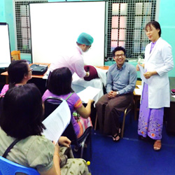 Skill training on active management of third stage of labour and postpartum haemorrhage in Central Women's Hospital, Yangon, Myanmar - Khin Latt