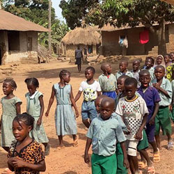 Junior secondary school, Kamakwie, Sierra Leone - Marian Pleasant Kargbo
