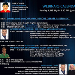 Venous-lymphatic World International Network Global Webinar Session - Meena Nathan Cherian