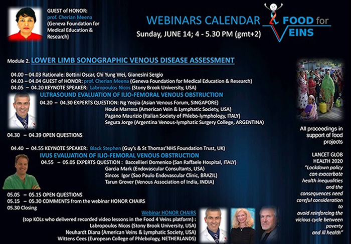 Venous-lymphatic World International Network Global Webinar Session - Meena Nathan Cherian