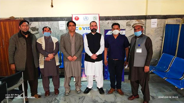 COVID-19 vaccination, Peshawar, Pakistan - Muhammad Zubair